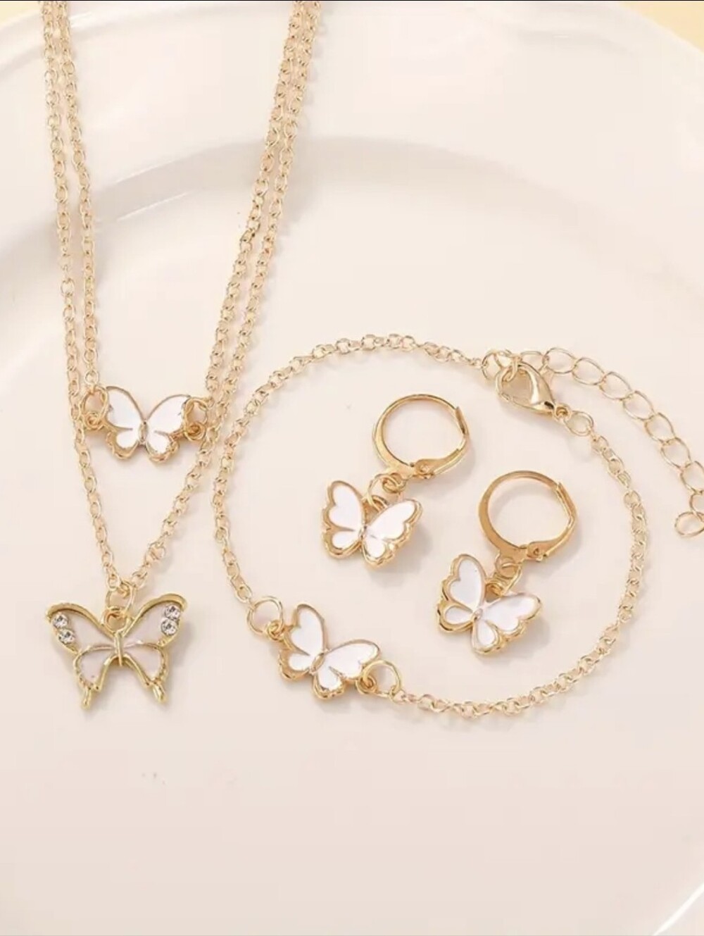 4pc set - Butterfly 🦋  Jewelry Set.NEW